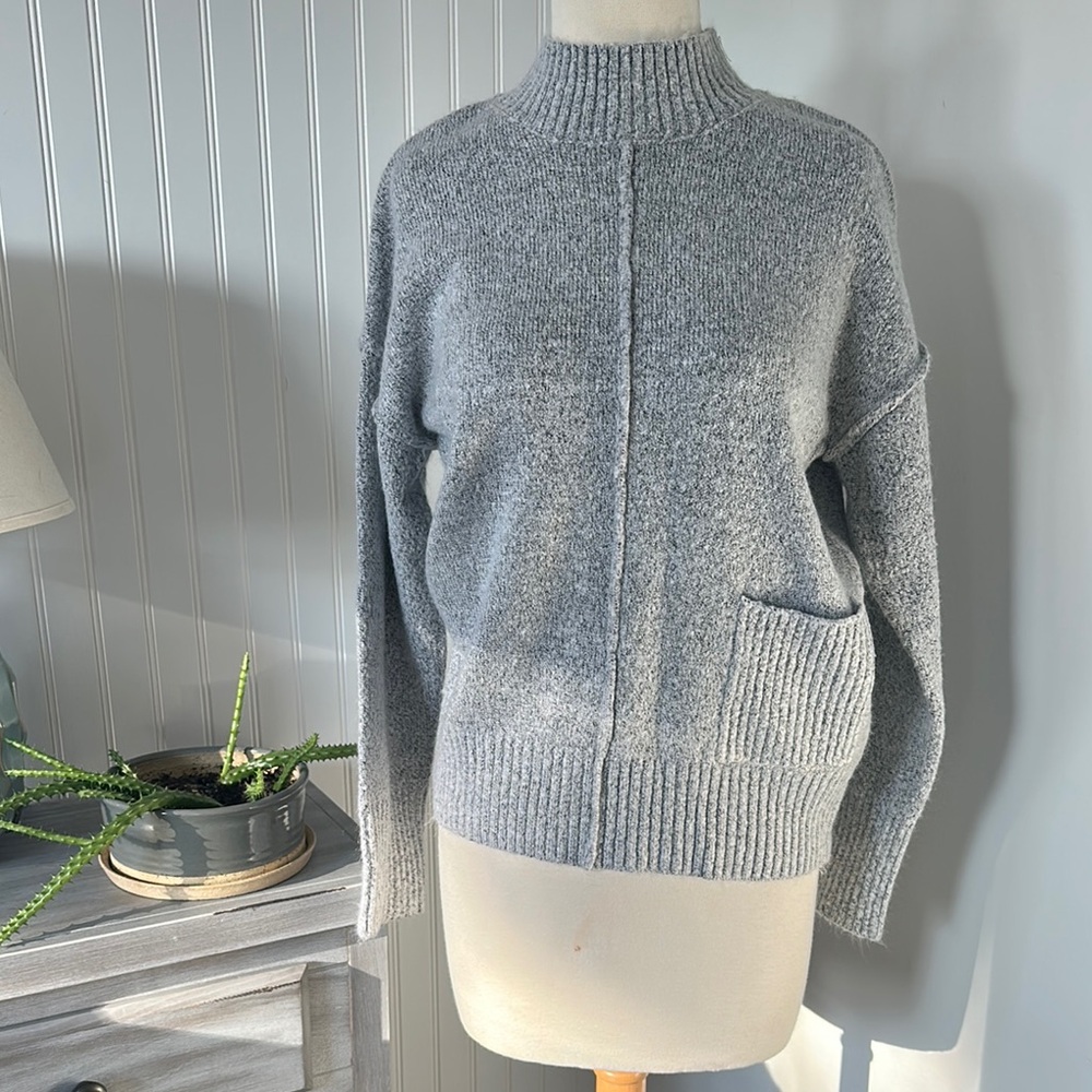 Architect Heather Gray Women's Turtleneck Sweater